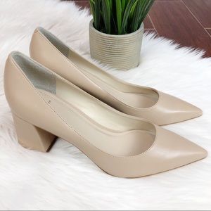 Marc Fisher LTD Zala Smooth Leather Point Toe Pump